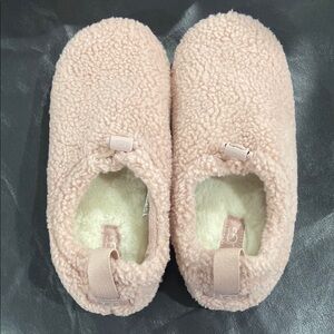 UGG Pink Fuzzy Slippers